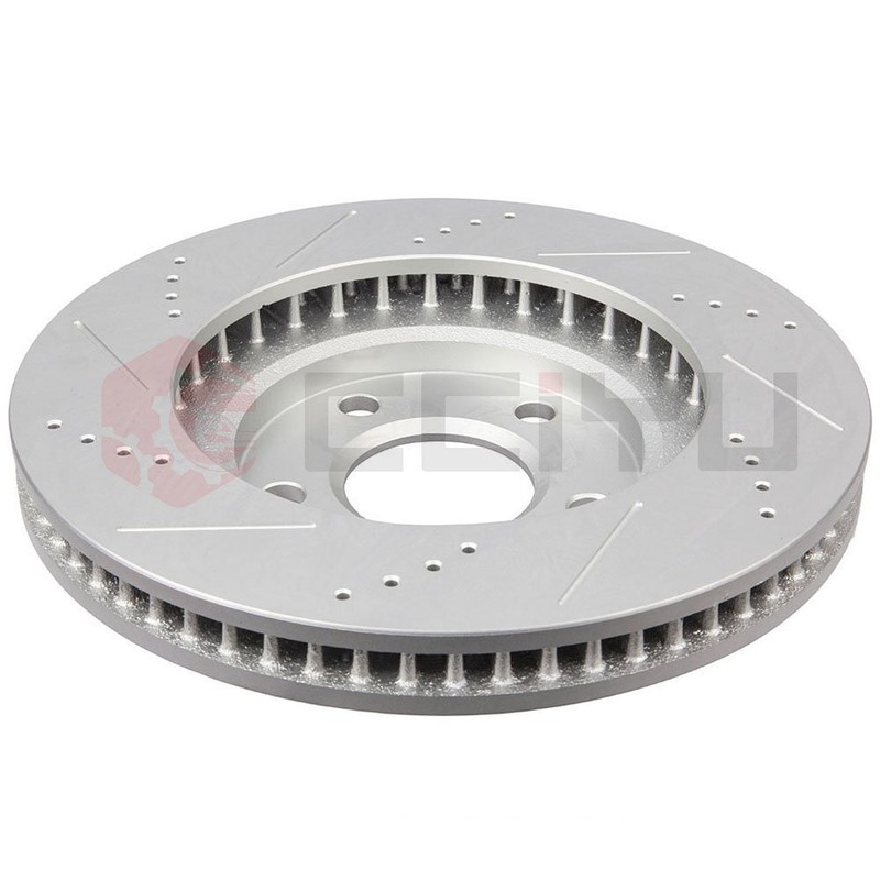 Front Brake Rotors Ceramic Pads Wheel Hub Bearings Kit For 00-2004 Buick LeSabre gallery