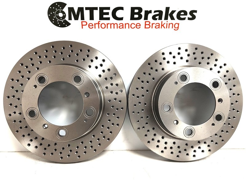 Porsche Boxster 2.7 Cayman 2.7 2012-2017 Front Brake Discs Drilled Only 314mm