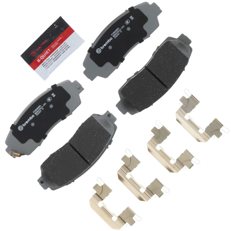 Brembo OEM Front Ceramic Brake Pads Kit For 2005-2022 Honda, Lifetime Warranty. gallery