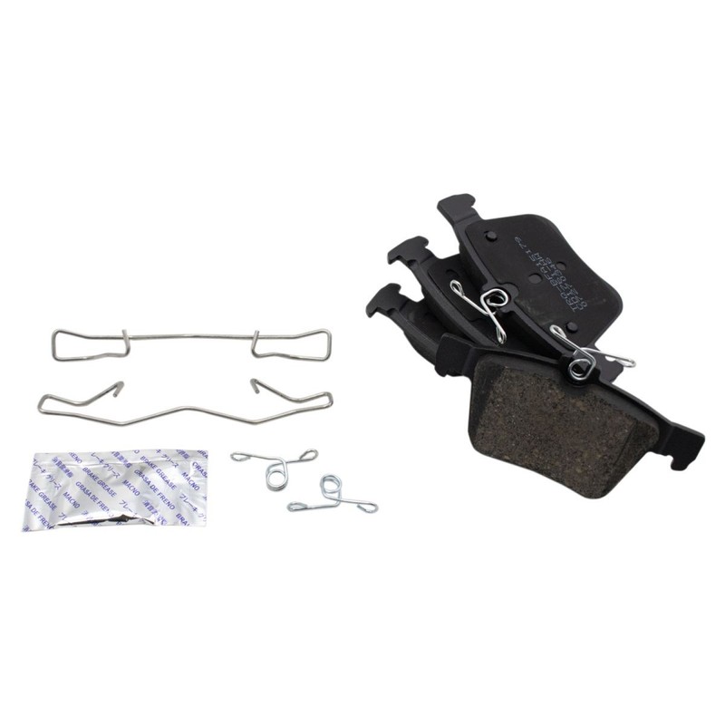 Rear Ceramic Brake Pad & Performance Rotor Kit for Audi S3 TTS gallery