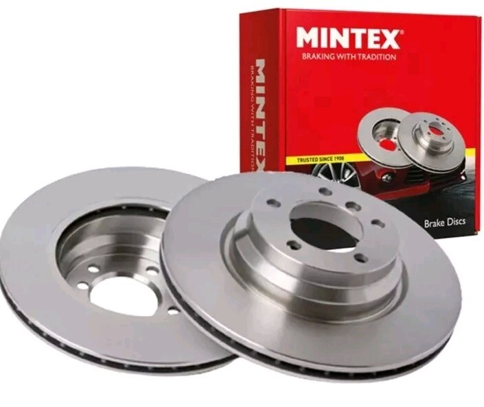 Brake Discs Pair Solid Rear 259mm MDC2060 Mintex 424310D090 424310D110