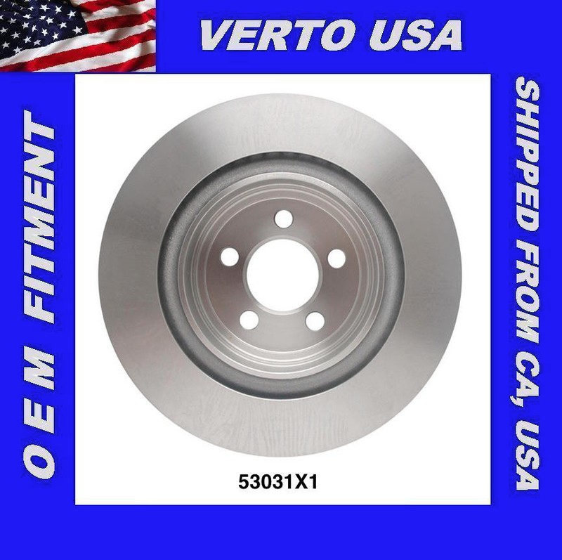 Verto USA Disc Brake Rotor- Rear 53031X1