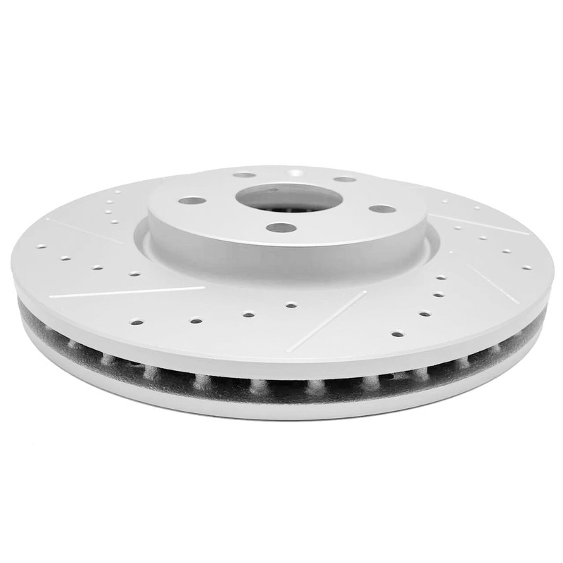 Front Coated Disc Brake Rotors Set for Chevy Equinox Malibu GMC Terrain V6 gallery
