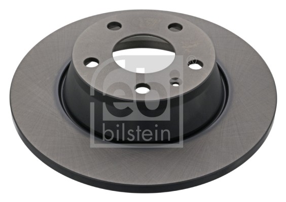 2x Febi 43856 Rear Brake Discs Pair 286mm Solid Fits Audi Tt 8J0615601