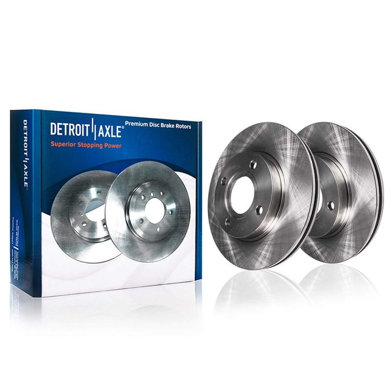 241mm Front Disc Brake Rotors + Ceramic Pads for 2003 2004 2005 Hyundai Accent gallery