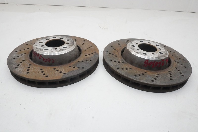 Set 2 Front SHW Performance Disc Brake Rotor BFL48051 BMW M6 M5 E63 E64 G2U gallery