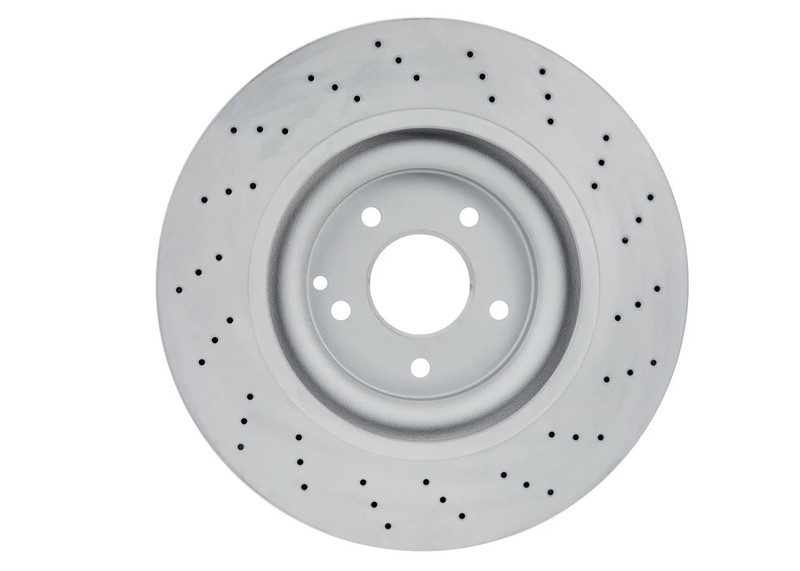 2x Brake Discs Pair Vented fits MERCEDES CLK55 AMG C209 5.4 Front 02 to 06 345mm gallery