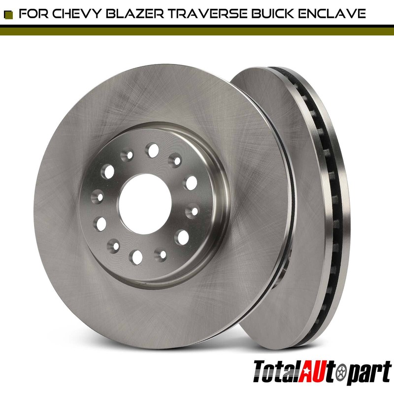 321mm Disc Brake Rotors for Chevrolet Blazer 2019-2023 Traverse Buick GMC Front