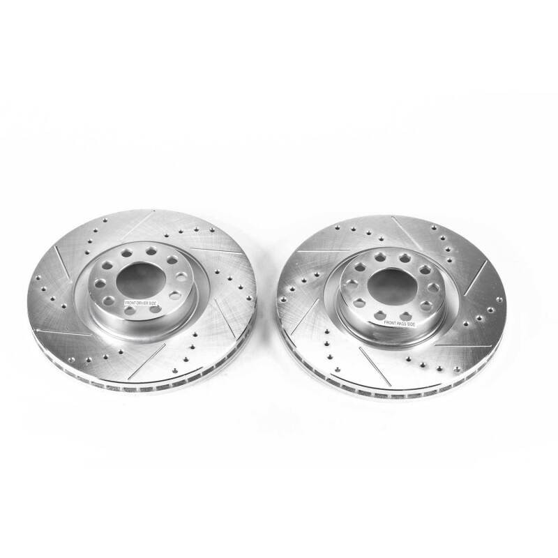 Power Stop EBR662XPR Drilled & Slotted Rotors for Audi A6 Quattro 2000-2003 – gallery