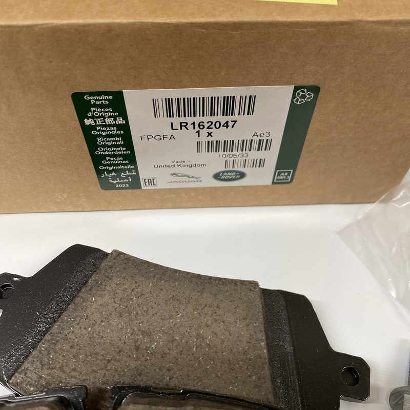 2013-2021 Range Rover L405 **REAR ONLY** Brake Pad Set + Sensor KIT (SEND VIN) gallery