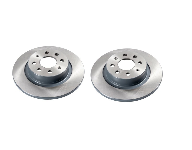 SET OF REAR SOLID BRAKE DISCS 264 MM BRAND NEW PAIR