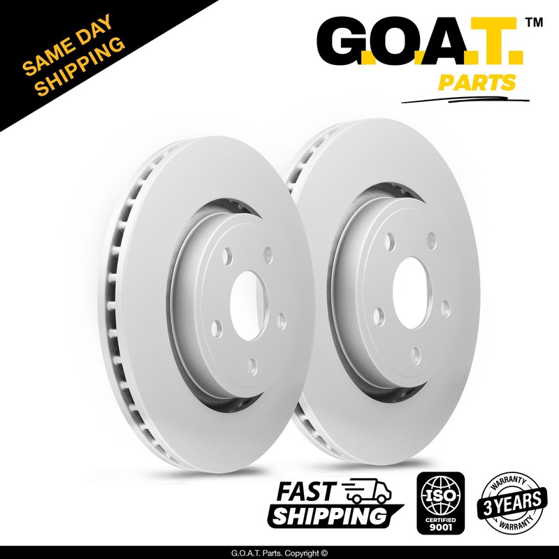 Front Brake Rotor Set for 11-25 Dodge Durango 11-21 Jeep Grand Cherokee 13.78 in