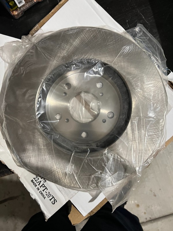 DuraGo BR31275 Disc Brake Rotor For 99-14 Accord CL MDX Odyssey Pilot TL TSX 1X gallery
