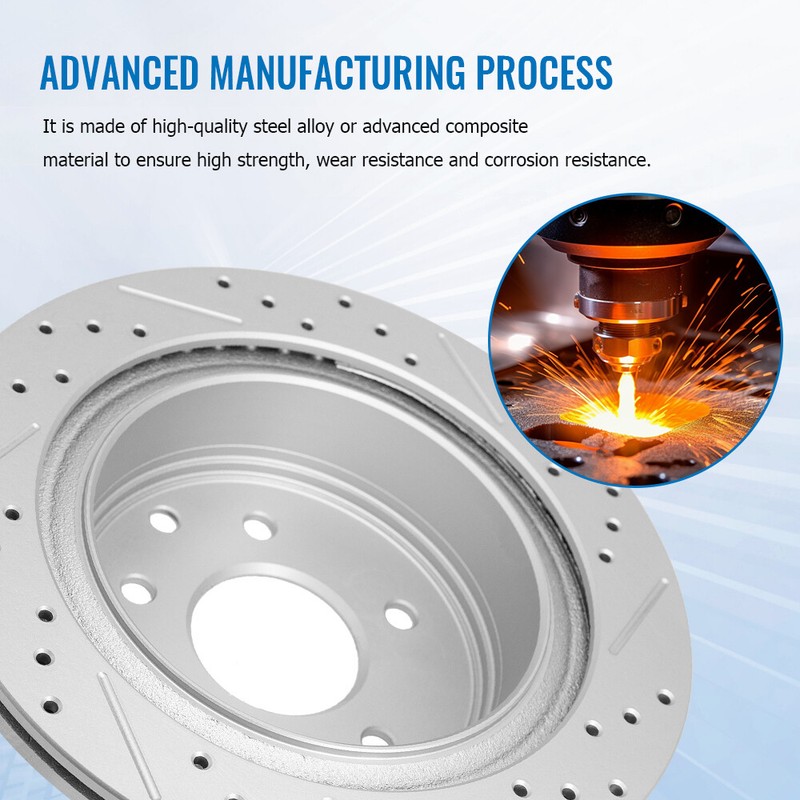 Front Rear Disc Brake Rotors And Ceramic Pads Kit For 2015 Subaru Legacy 2.5L gallery