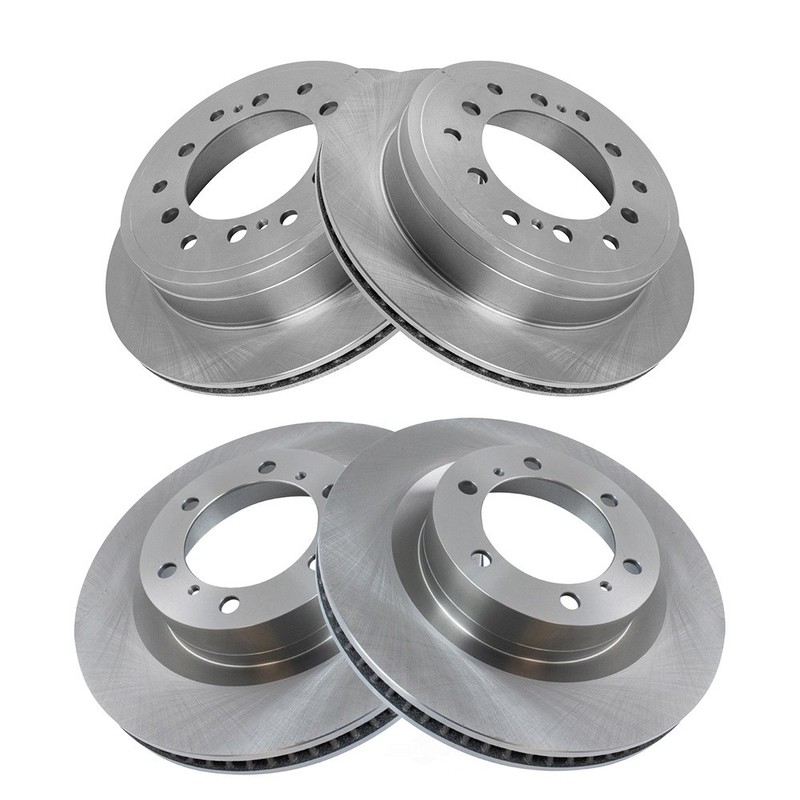 Disc Brake Rotor Set-4 Piece Brake Rotor Set TRQ BRA13892