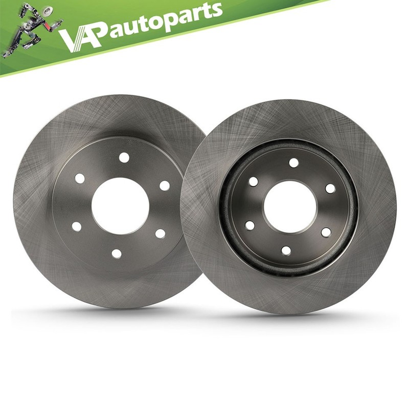 Front Brake Rotors Discs 2PCS For Infiniti QX56 2004-2005 Nissan Armada Titan