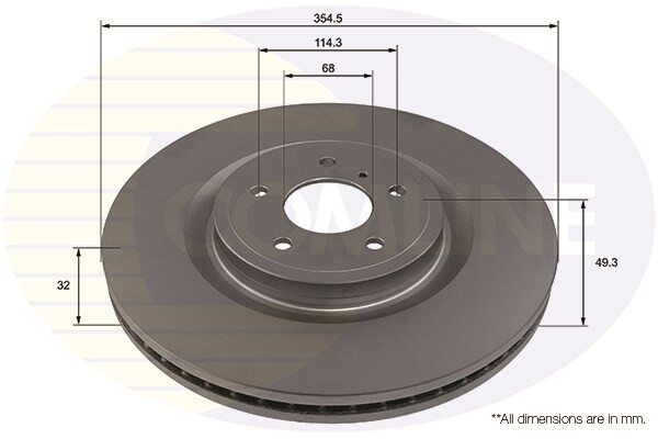 Brake Disc Front Benni Fits Infiniti FX QX70 Q70 M G EX Q50 Q60 M37 Nissan 370Z gallery