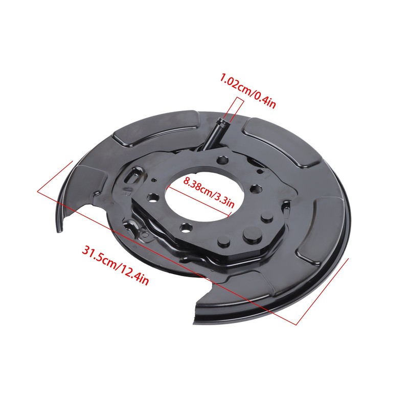 Brake Dust Shield Backing Plate For Subaru Legacy Outback 2010-2014 3.6L H6 gallery