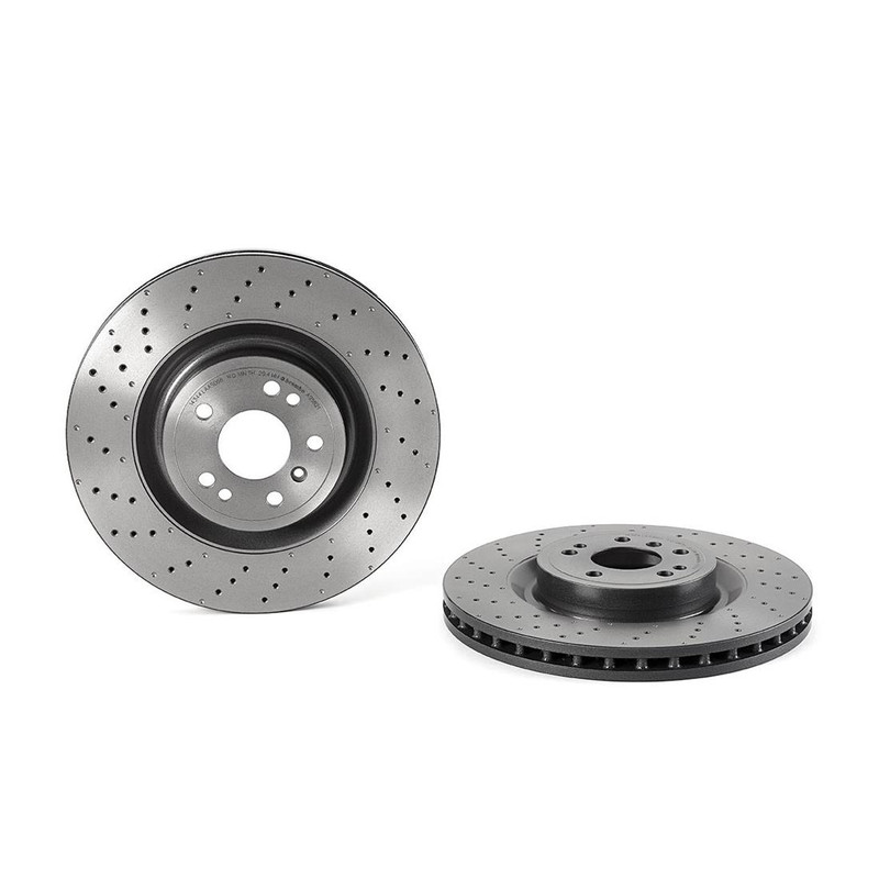 Front Brake Kit Disc Rotors Ceramic Pad Set For MB W166 X166 C292 Sport Package gallery