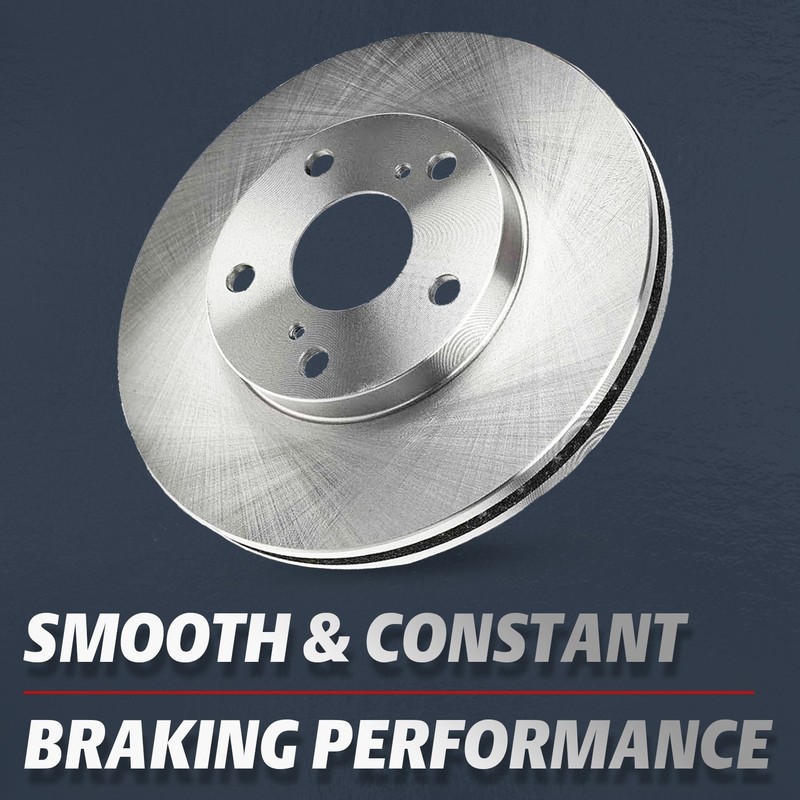 Front Vented Brake Rotors for 2013 2014 2015 2016 2017 2018 2019 Flex Explorer gallery
