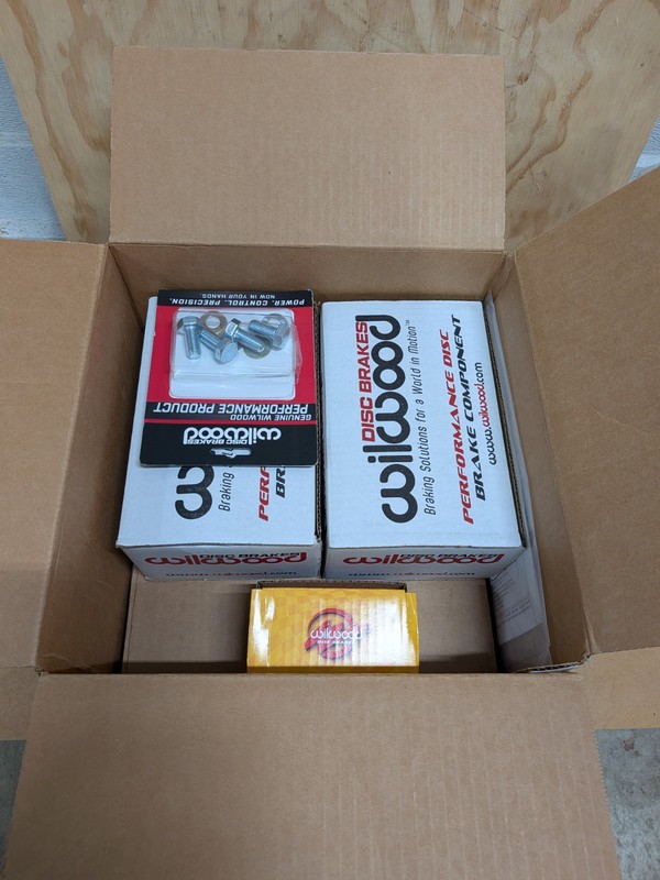 Wilwood DPHA Red Front Caliper 10.32 Drilled Rotor Kit Civic EF EG EK 90-05 gallery