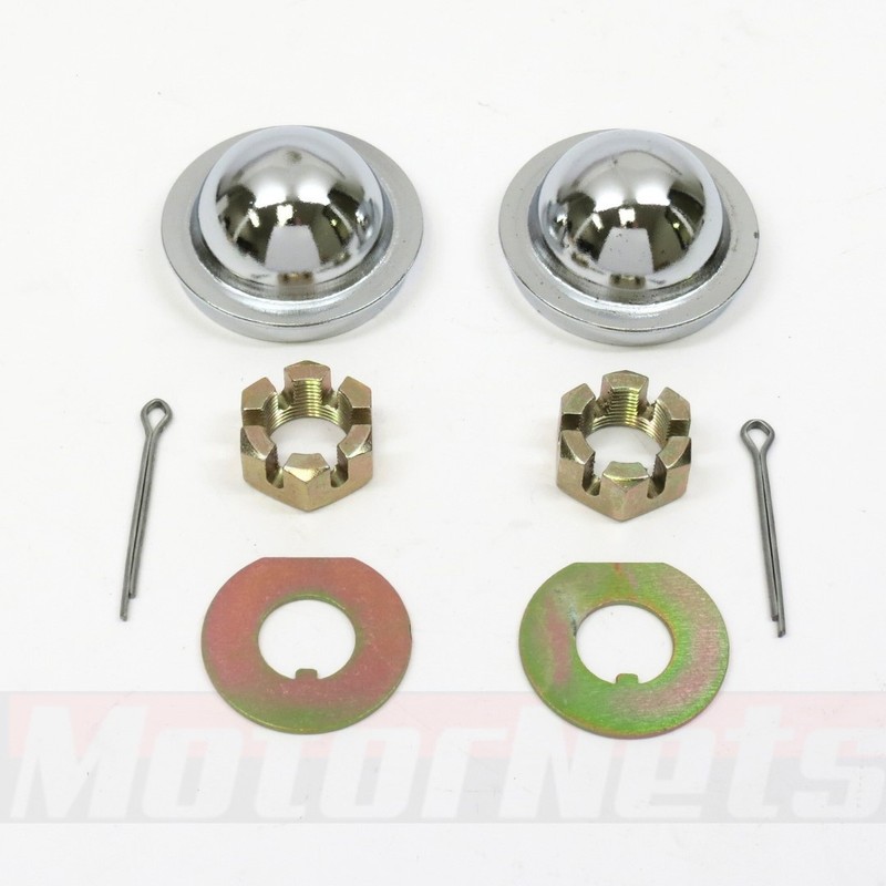 GM Brake Rotor Dust Cap Kit Chevy GMC Pontiac Olds Buick Muscle Car Truck Zinc