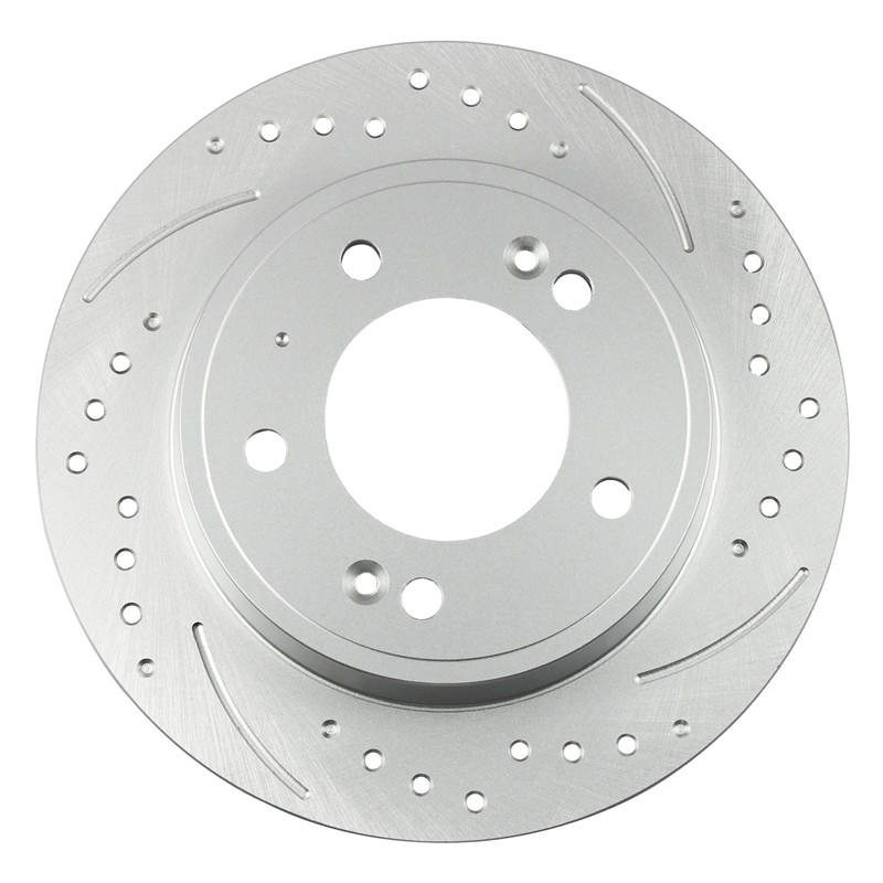Front & Rear Brake Rotors Ceramic Pads Kit for Hyundai Veloster 2012 2013 - 2017 gallery