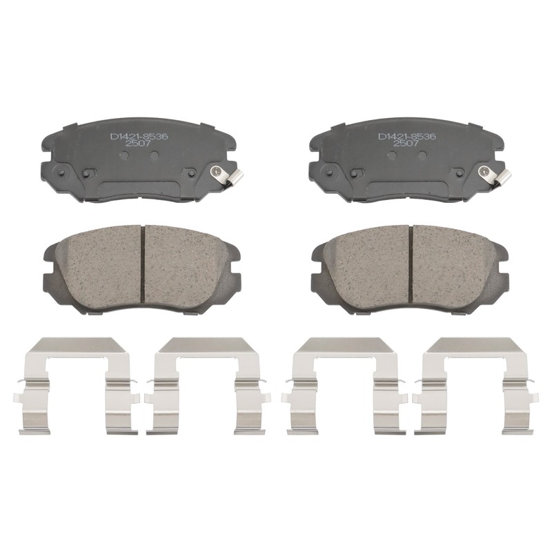 321mm Front Brake Rotors + Brake Pads for 2010 - 2017 GMC Terrain Chevy Equinox gallery