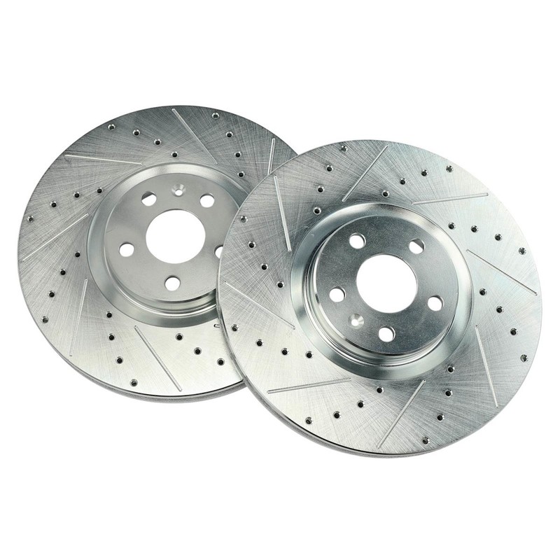 Brake Discs 2-Wheel Set Front for Volvo S90 S60 XC90 V60 Cross Country V90 XC40