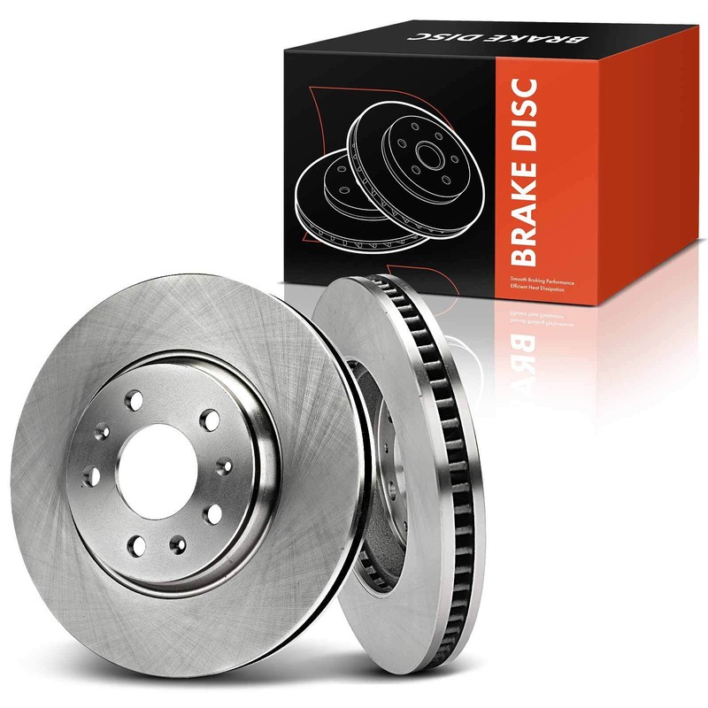 2Pcs Front Disc Brake Rotors for Cadillac CTS 2003-2007 Seville 03-04 STS 05-08