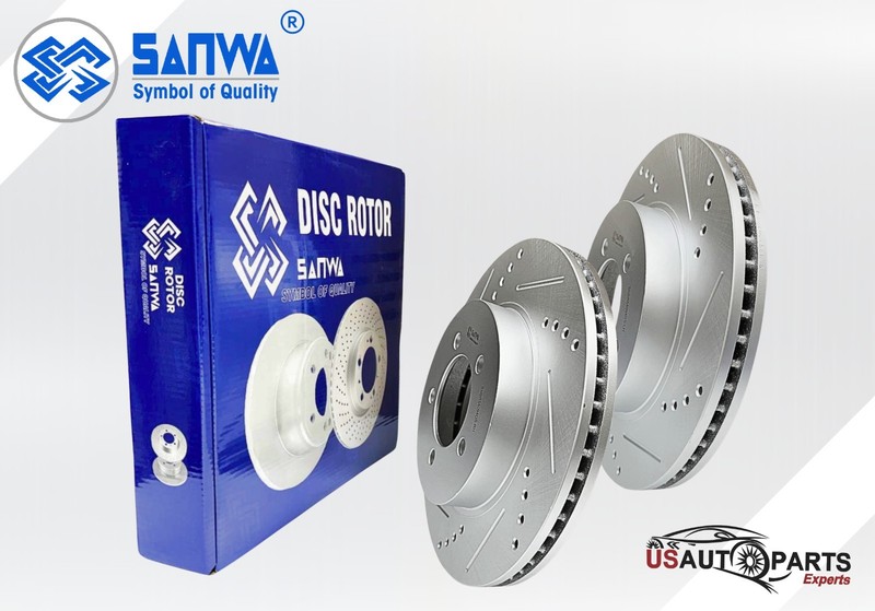 FRONT BRAKE ROTOR VENTED GEOMET DS & CERAMIC PAD KIT 305mm FOR MERCURY 2002-2005 gallery