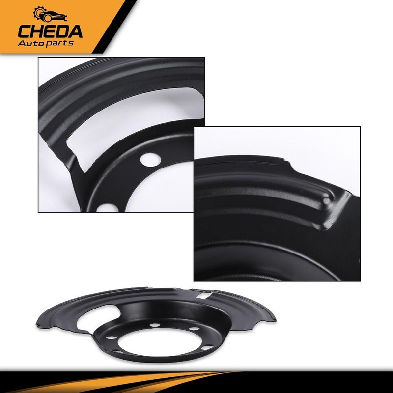 Front Brake Dust Shields LH & RH Fit For 1984-2006 Grand Cherokee XJ Wrangler gallery