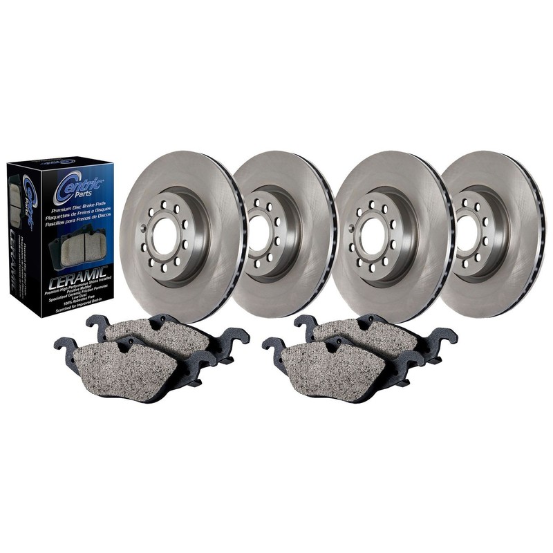 Centric Parts 905.67020 Centric Select Axle Pack 4-Wheel Brake Kit