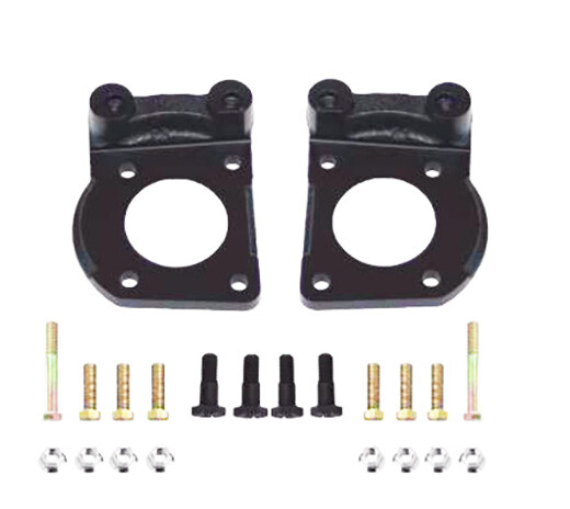 1963-69 Falcon, Comet Power Disc Brake conversion Kit, 5 lug, 11" drilled rotors gallery