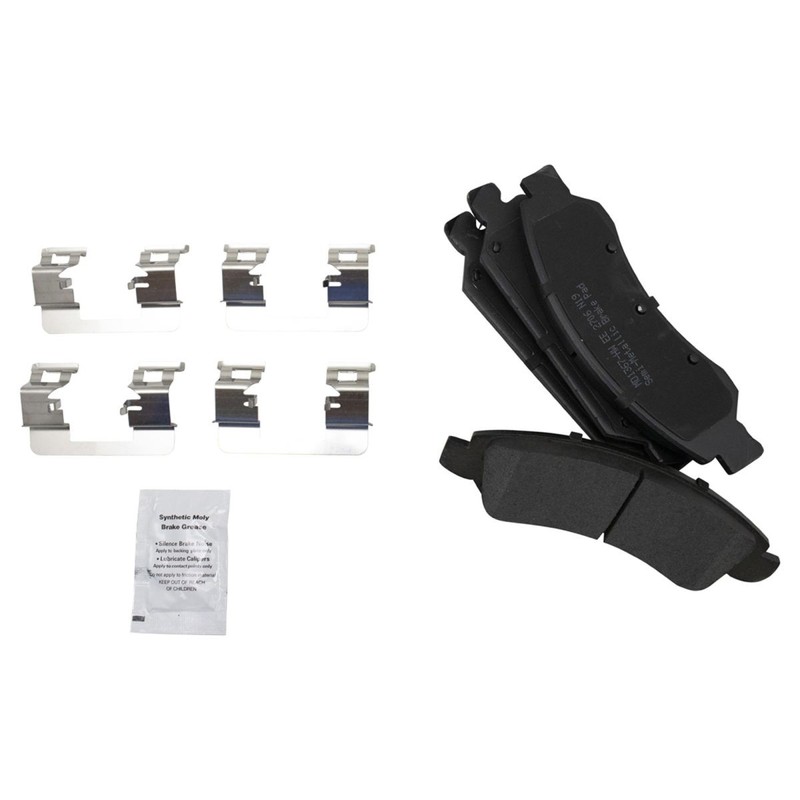 TRQ Front Premium Posi Semi Metallic Brake Pads & Rotors Kit for GM Truck gallery