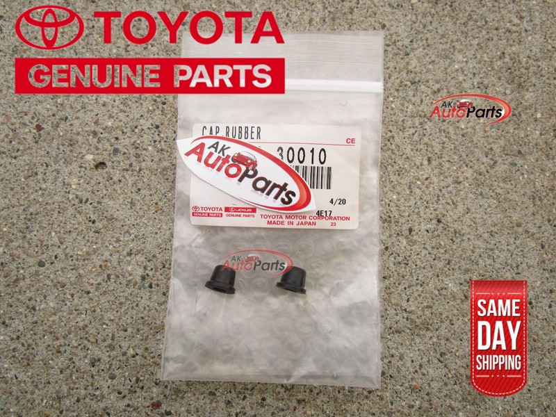 93 – 98 TOYOTA T100 DISC BRAKE BLEEDER PLUG CAPS QTY 2 OEM NEW
