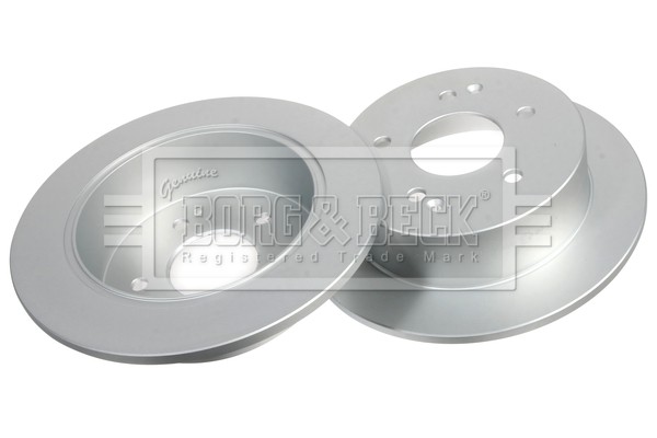 2x Brake Discs Pair Solid Rear 262mm BBD5452 Borg & Beck Set 4840134000 Quality gallery