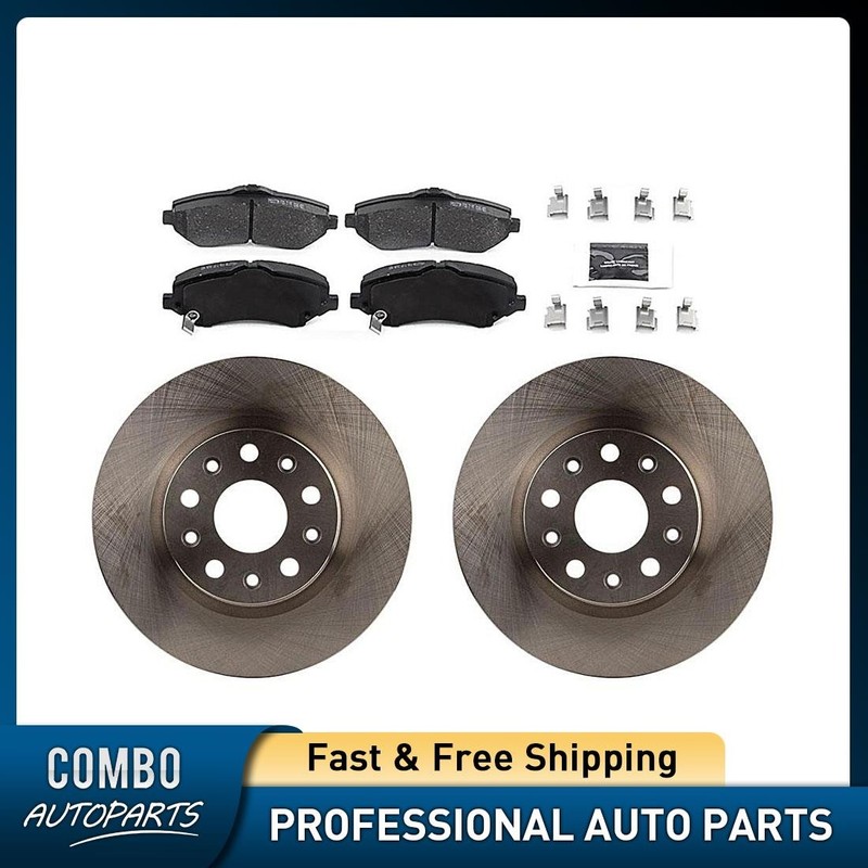 New Front Disc Brake Pad Set Disc Brake Rotor for Jeep Wrangler 2018-2019