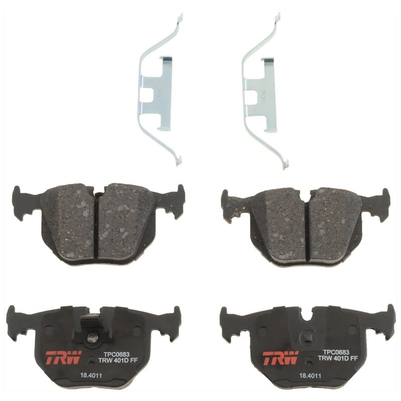 KIT-073024-1070 TRW Brake Disc and Pad Kit Front & Rear for 330 E46 3 Series BMW gallery
