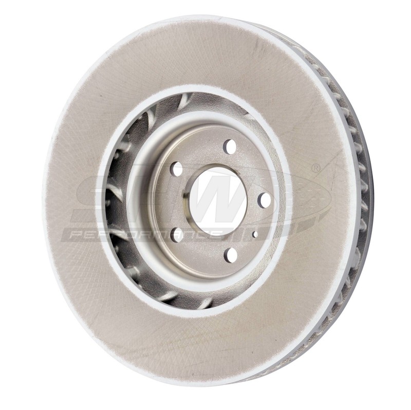 SHW Performance Front Passenger Side 360mm Disc Brake Rotor For Porsche Macan V6 gallery