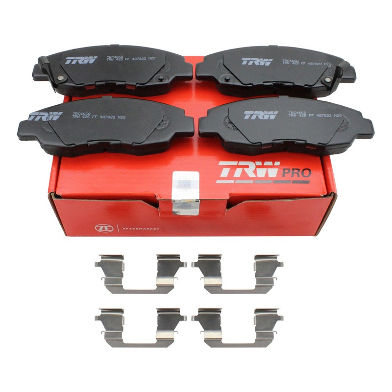 DuraGo Front Rotors TRW Pro Ceramic Disc Brake Pads Kit For Honda Civic Insight gallery