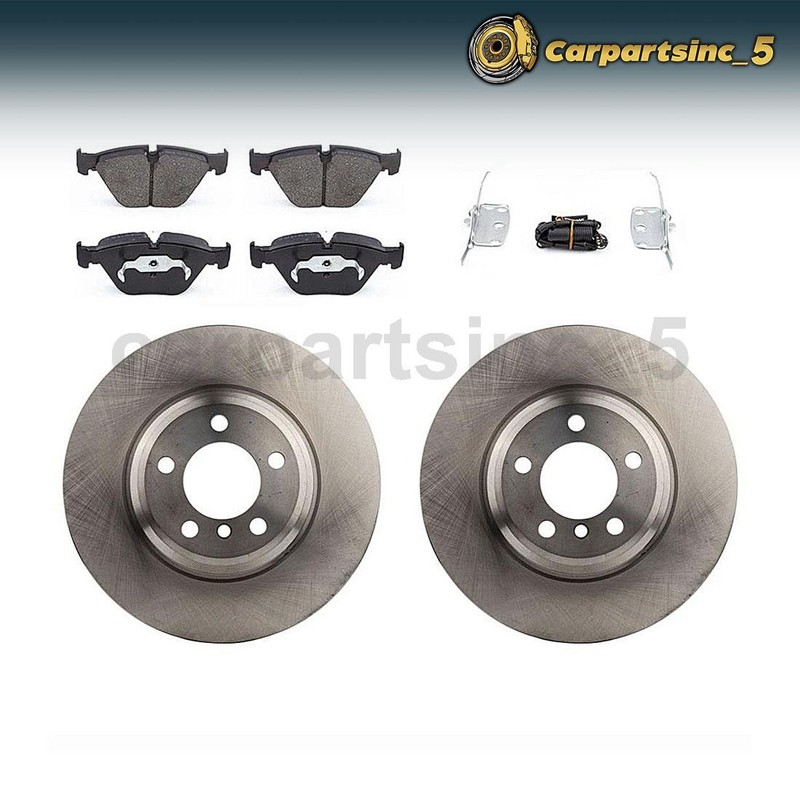 Front Brake Pad Brake Rotor Fits 2002-2005 BMW 745Li 2002-2005 BMW 745i