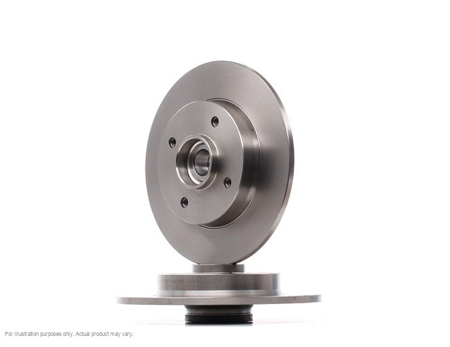 2X APEC Rear Brake Discs for CITROËN C4 I 2004-11 249mm Solid DSK2288 gallery
