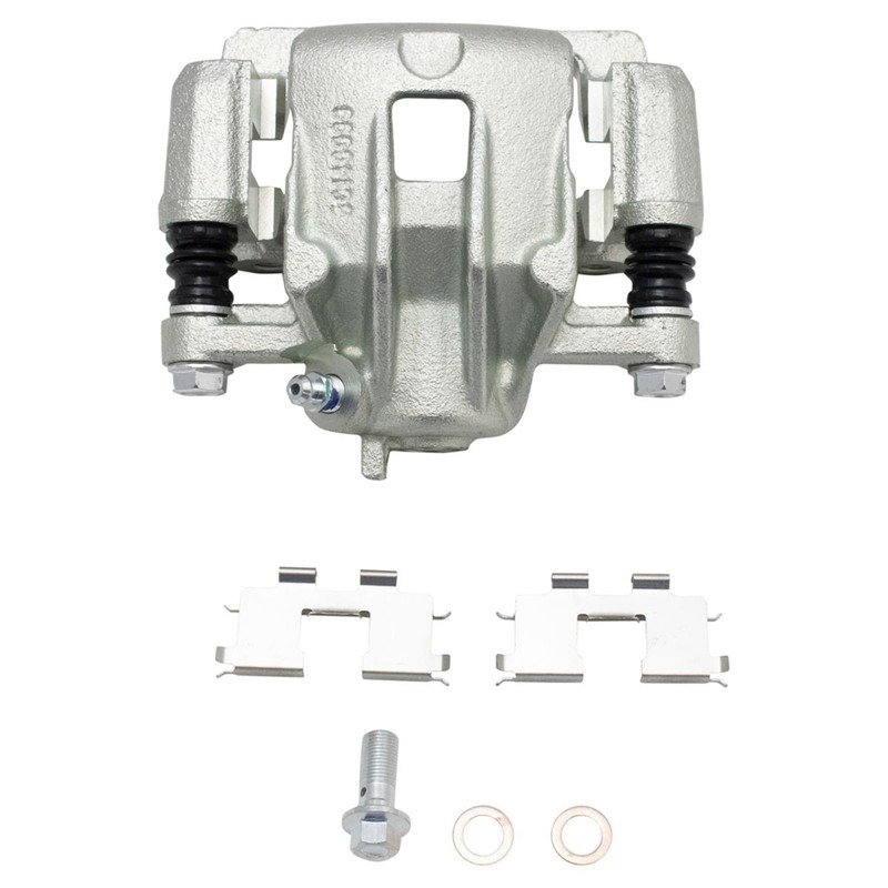 TRQ Rear Brake Calipers Ceramic Pads & Rotors Fits 2006 Hyundai Sonata gallery