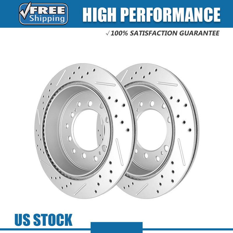 Rear Disc Brake Rotors for 2010 – 2021 Toyota 4Runner FJ Cruiser Lexus GX460