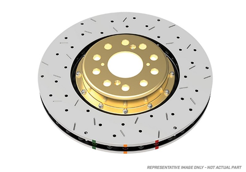 Disc Brakes Australia Front Disc Brake Rotor for 2009-2011 Nissan GT-R