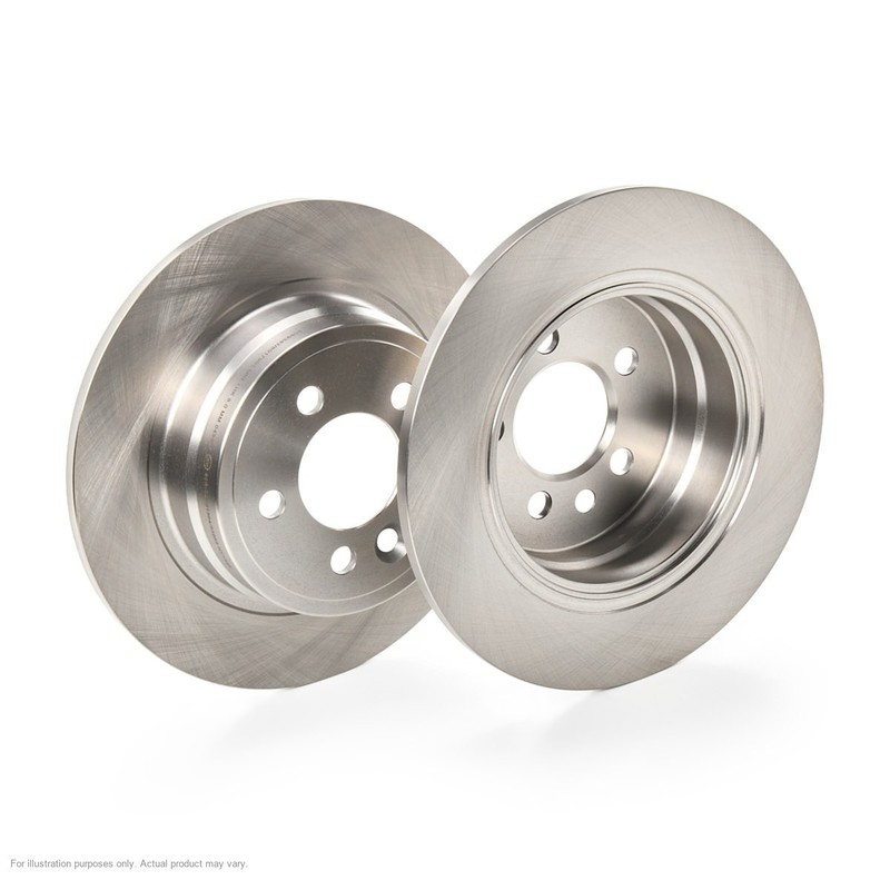 2X APEC Rear Brake Discs for ROVER 75 I Tourer 2001-05 280mm Solid SDK6155 gallery