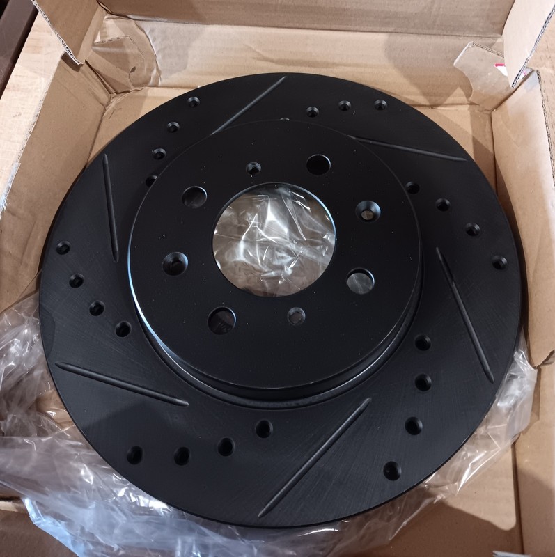 Dynamic Friction 633-59016L Disc Brake Rotor For Select 90-14 Acura Honda Models