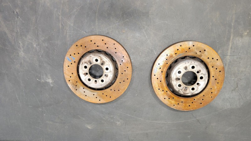 ✅ 15-20 OEM BMW F87 F80 F82 M3 M4 Front Left Right Brake Disc Rotors Pair 56k gallery