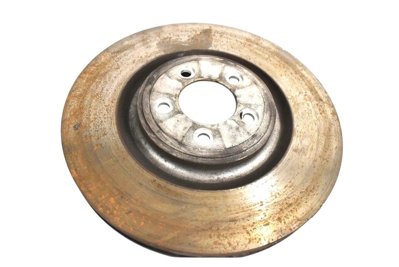 09-15 Jaguar XFR XF Front Right Passenger Side Brake Rotor Disk 5W931125CA Oem